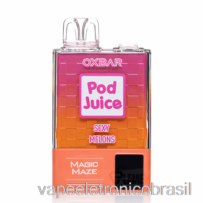 Vape Eletrônico Oxbar Magic Maze Pro 10000 Melões Sexy Descartáveis ​​- Suco De Vagem